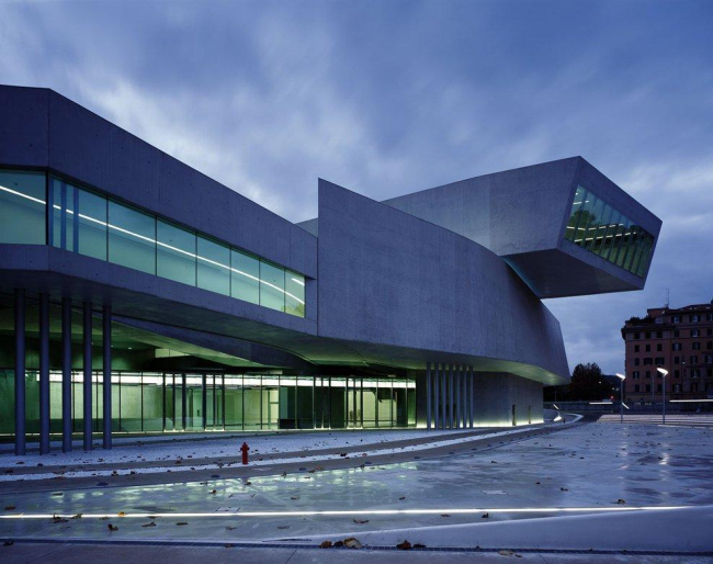 MAXXI - Национальный музей искусства XXI века. Фото © Helene Binet