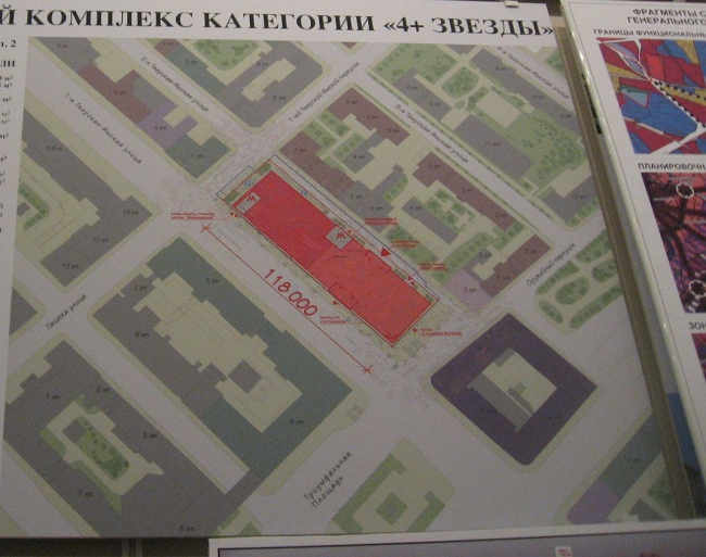 2. Проект гостиничного комплекса. 1-я Тверская-Ямская, вл. 2. «Моспроект», НИиПИ Генплана. А. Меерсон, А. Воронова и др. Генплан 2. Проект гостиничного комплекса. 1-я Тверская-Ямская, вл. 2. «Моспроект», НИиПИ Генплана. А. Меерсон, А. Воронова и др. Генплан