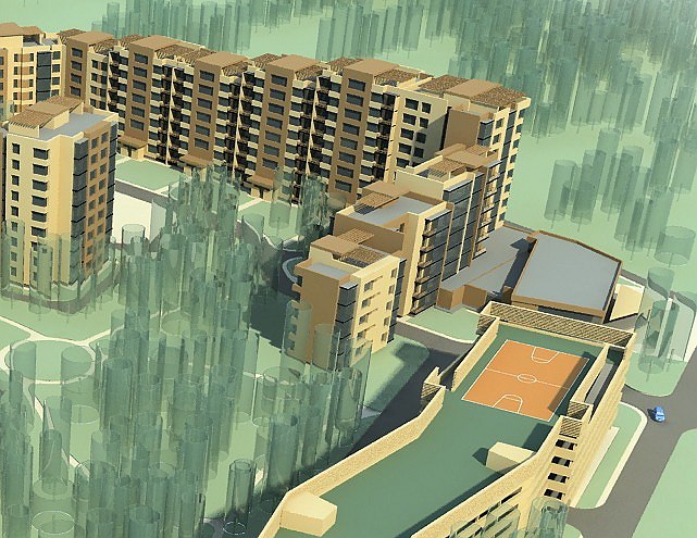 Жилая застройка переменной этажности в микрорайоне Опалиха © Архитектуриум