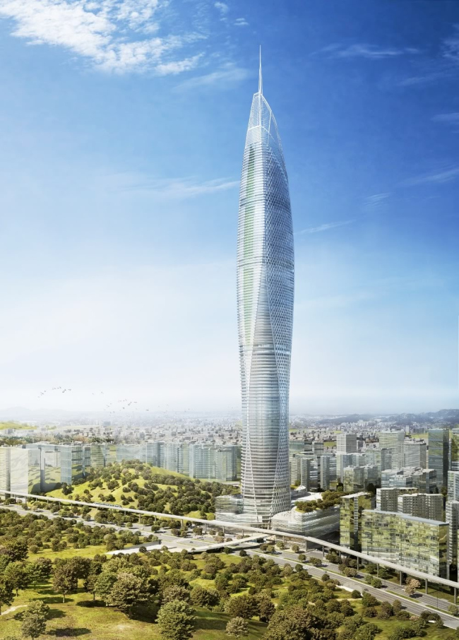  Digital Media City Landmark Tower  SOM