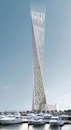 ��������� Cayan Tower � Skidmore Owings & Merrill