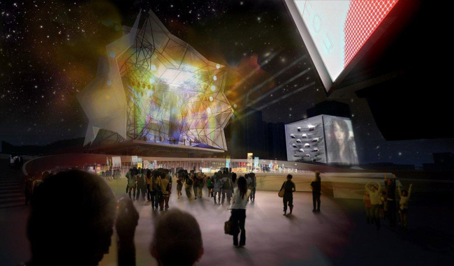 ���������� ����� ���-������. ������ 1-�� ����� �������� � Reiser+Umemoto RUR