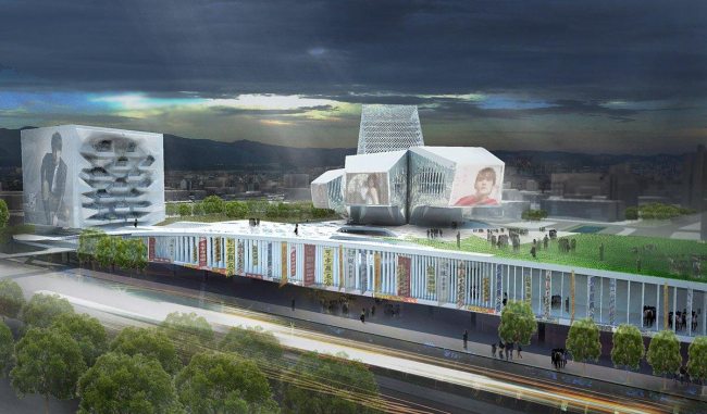 ���������� ����� ���-������. ������ 1-�� ����� �������� � Reiser+Umemoto RUR