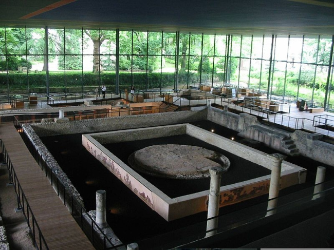 Галло-римский музей. Фото: Jack ma via Wikimedia Commons. Лицензия GNU Free Documentation License, Version 1.2