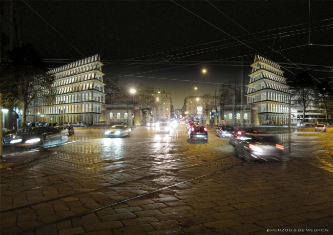 ������������� �����-������ � ������ ����� Feltrinelli � Herzog & de Meuron