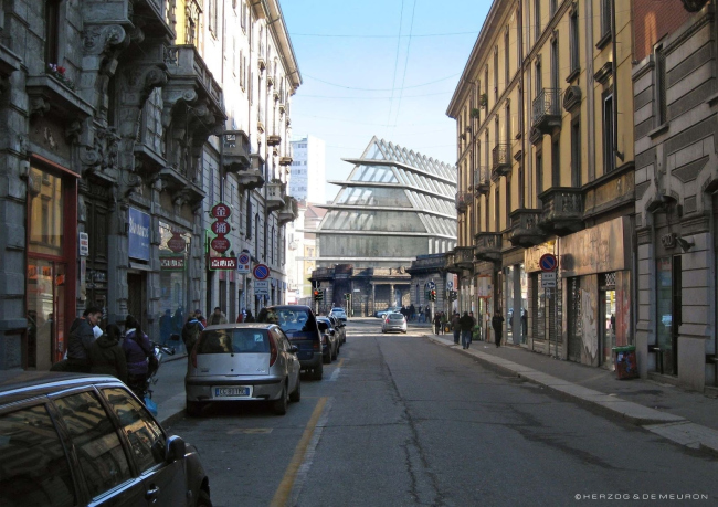 ������������� �����-������ � ������ ����� Feltrinelli � Herzog & de Meuron