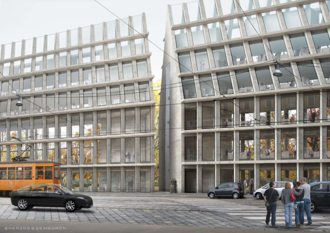 ������������� �����-������ � ������ ����� Feltrinelli � Herzog & de Meuron