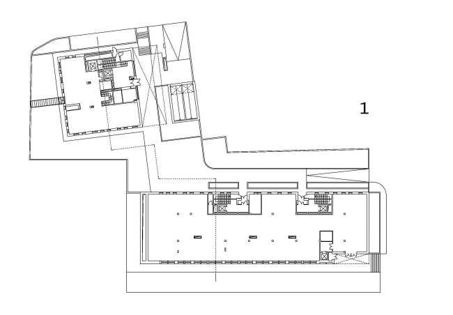 The first floor plan