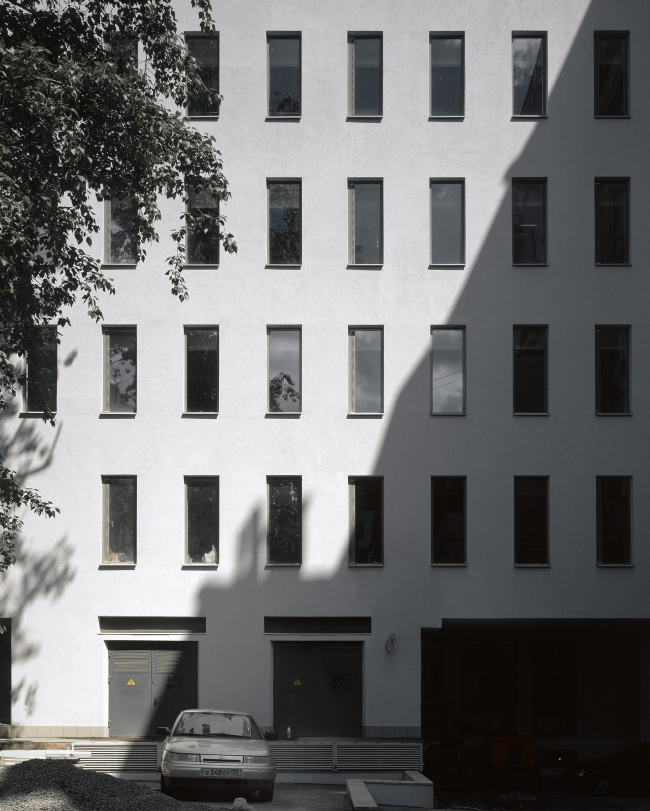 Административное здание на Страстном бульваре. Фрагмент фасада. Фотограф: Юрий Пальмин