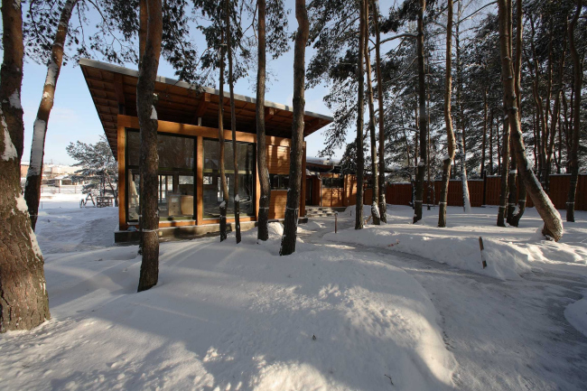 Гостевой дом © Архитектурное бюро Романа Леонидова