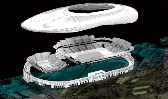 ВТБ Арена парк. Проект реконструкции стадиона «Динамо» © ABD Architects и Perkins Eastman International