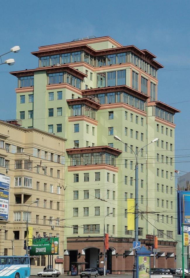 Административное здание на Долгоруковской улице © Моспроект-2, Мастерская №14