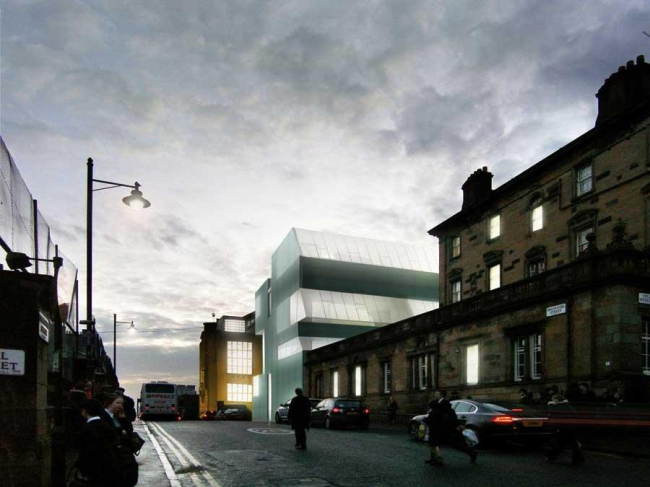 Новый корпус Школы искусств Глазго © Steven Holl Architects