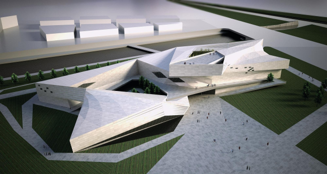 Taiyuan Museum of Art. ���������� Preston Scott Cohen. ������ ������������� �������. ����: http://www.architectmagazine.com/