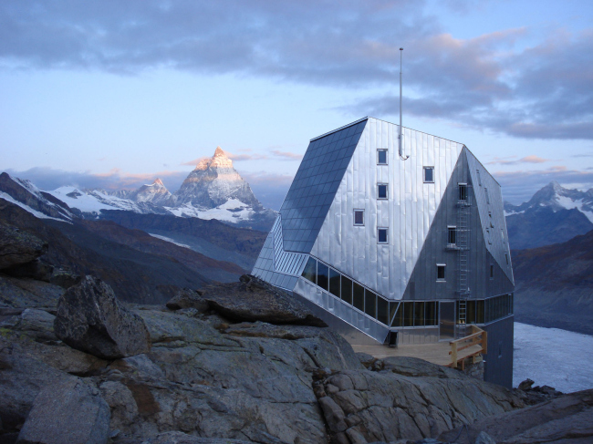 Monte Rosa Hut,  