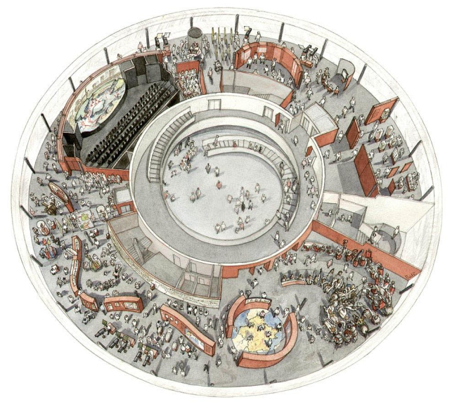 ������ � �������� � ��������������� ����. �����. ������������ � Bernard Tschumi Architects