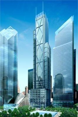 Центр Мировой Торговли: общий вид с башнями 2, 3,4
