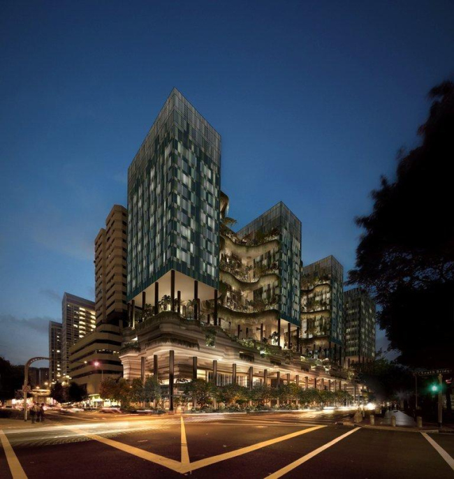 ����� Vertical Park, ��������, ���� WOHA c) WOHA, �������� ����������� openbuildings.com