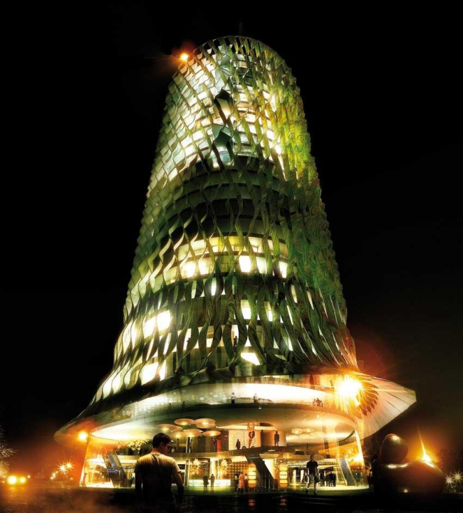 �������� Tena Tower � Tena Lakes � Manuelle Gautrand Architecture � � Luxigon