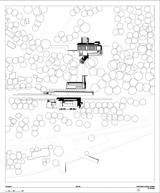 Музей Ханса Арпа © Richard Meier & Partners Architects LLP