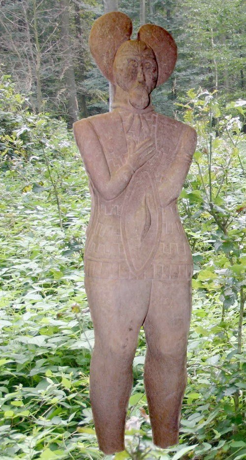 «Кельтский князь из Глауберга». Около 500 г. до н. э. Фотомонтаж с сайта wikipedia.org