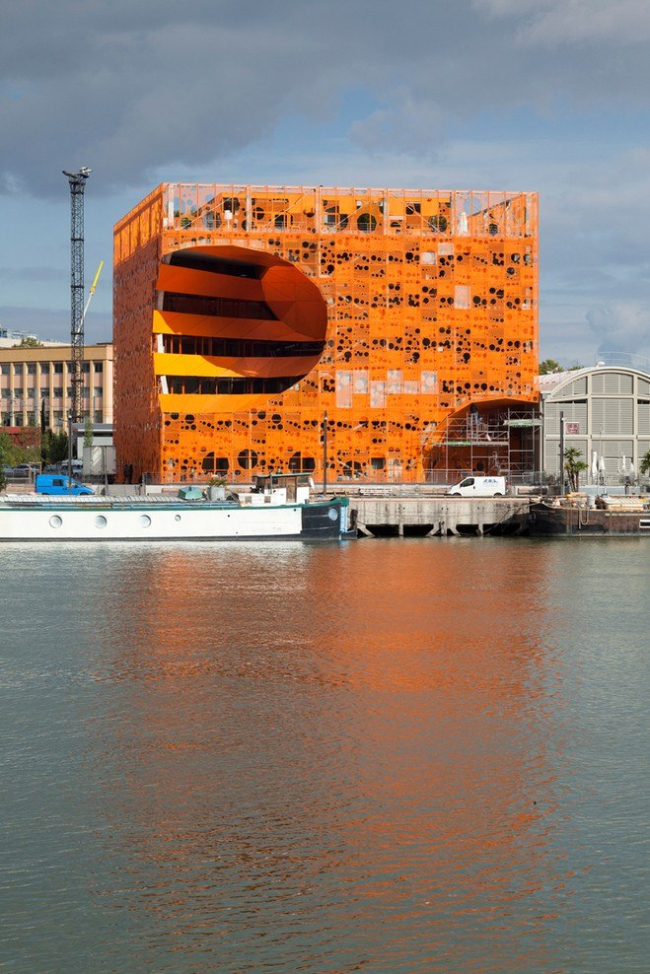   The Orange Cube.  Nicolas Borel
