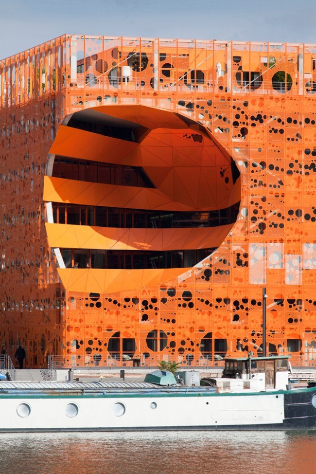   The Orange Cube.  Nicolas Borel