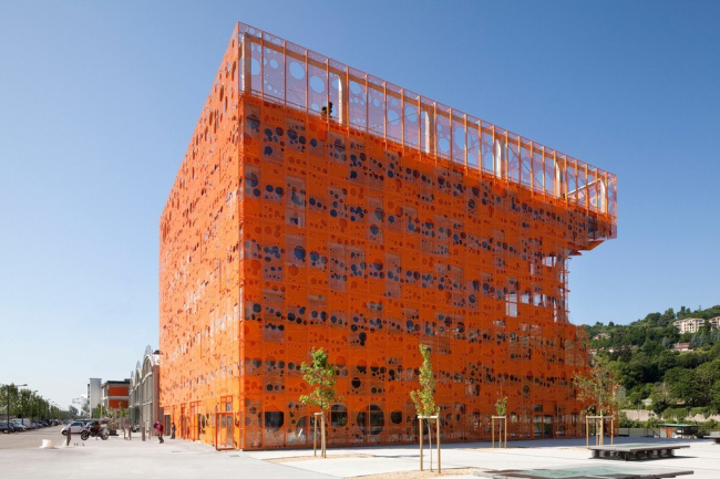   The Orange Cube.  Nicolas Borel