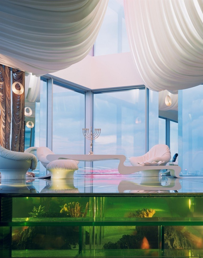 Penthouse on the Shabolovka Street. Implementation, 2007 � Sergey Estrin Architects