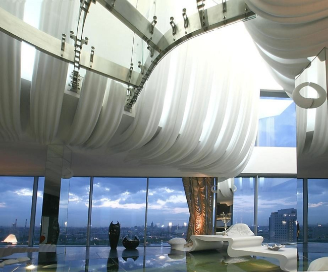 Penthouse on the Shabolovka Street. Implementation, 2007 � Sergey Estrin Architects