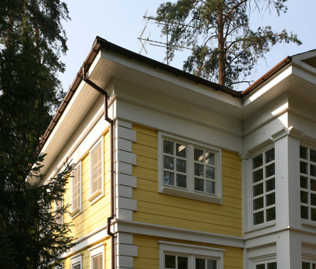 Жилой дом в Захарово. Реализация, 2010 © Архитектурное бюро «АСБ Карлсон & К»