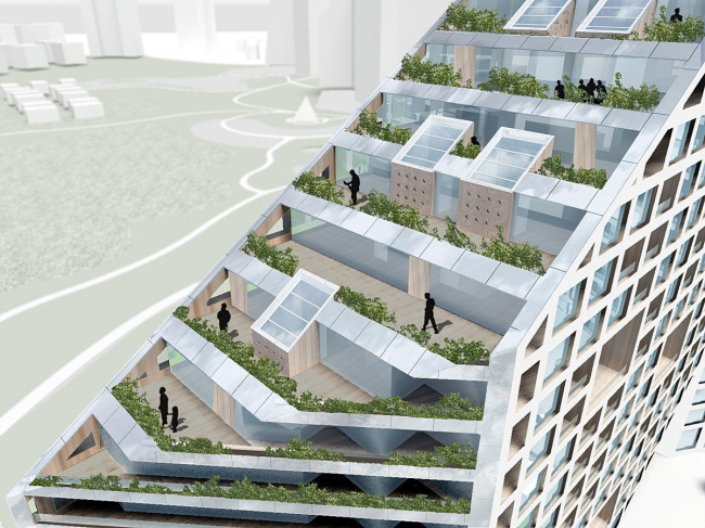   Amanora Apartment City - Future Towers  MVRDV