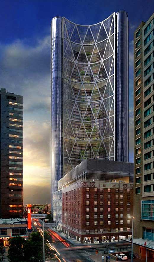 ����� The Bow � Foster + Partners