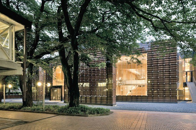 Библиотека Университета искусств Мусасино © Iwan Baan. Фото с сайта archrecord.com