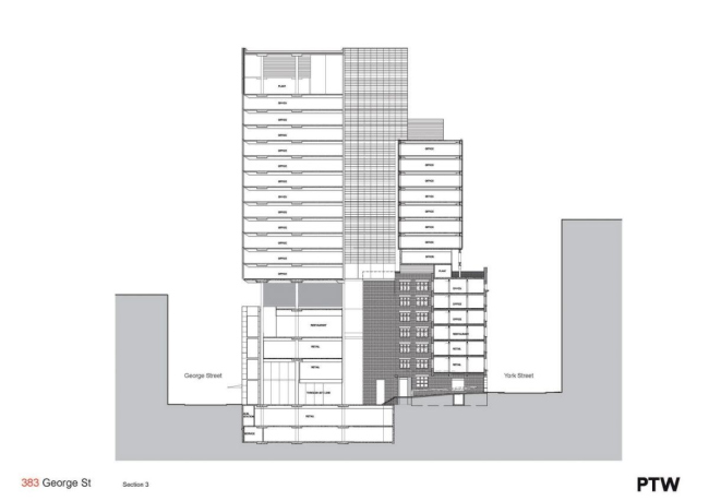 �������� 383 George Street � PTW Architects