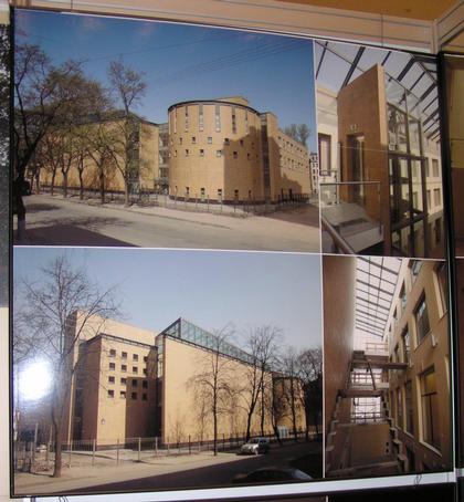 Золотой диплом «Зодчества»-2006 – постройки. Герасимов Е.Л., Меркушева С.Д., Смирнов К.В., Бурдонская С.И., конструктор Резниченко М.Я., инженер Чепик А.А. «Еврейский Санкт-Петербургский Общинный Дом» Золотой диплом «Зодчества»-2006 – постройки. Герасимов Е.Л., Меркушева С.Д., Смирнов К.В., Бурдонская С.И., конструктор Резниченко М.Я., инженер Чепик А.А. «Еврейский Санкт-Петербургский Общинный Дом»