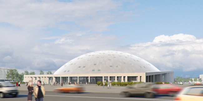 Легкоатлетический комплекс в Московском районе Санкт-Петербурга