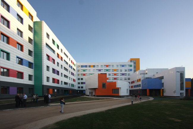 ФНКЦ «Центр детской гематологии, онкологии и иммунологии» © Архитектурное бюро Асадова