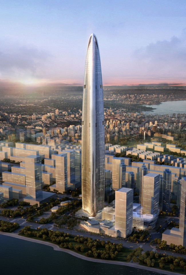  Wuhan Greenland Center  Adrian Smith + Gordon Gill Architecture