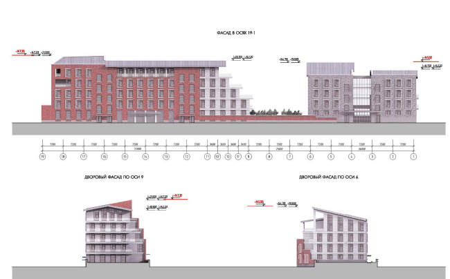 Архитектурная концепция жилого комплекса на Болотной набережной