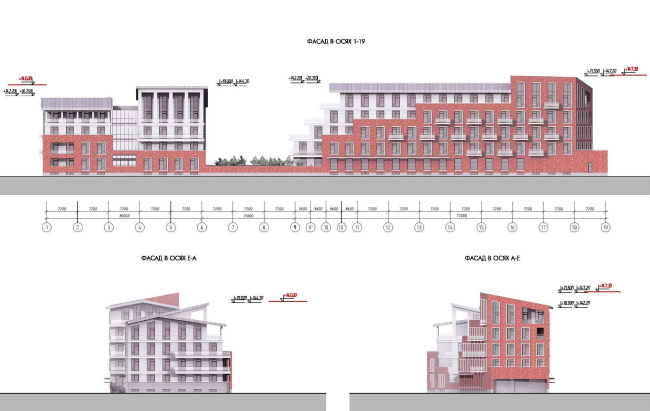  Архитектурная концепция жилого комплекса на Болотной набережной