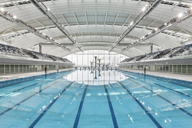 Шанхайский восточный спортивный центр. Крытый бассейн © Marcus Bredt