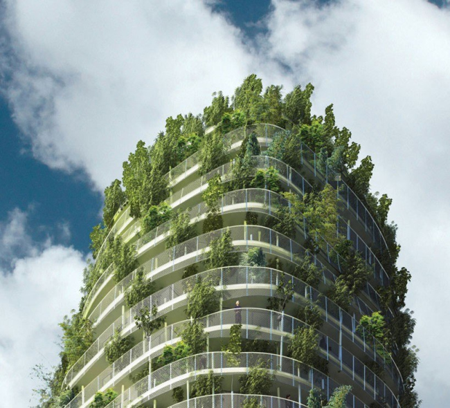 ����� Tour vegetale � Edouard Francois