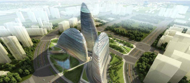  “ Soho”  Zaha Hadid Architects
