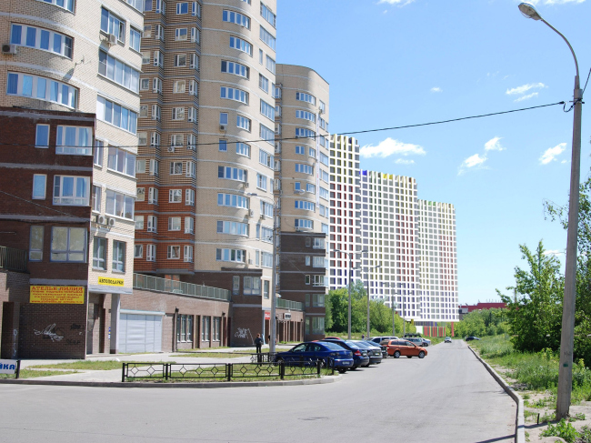 Конкурсный проект жилого комплекса в г. Мытищи