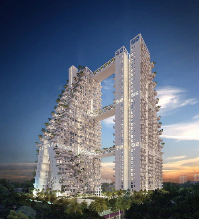 ����� �������� Bishan Central � Safdie Architects