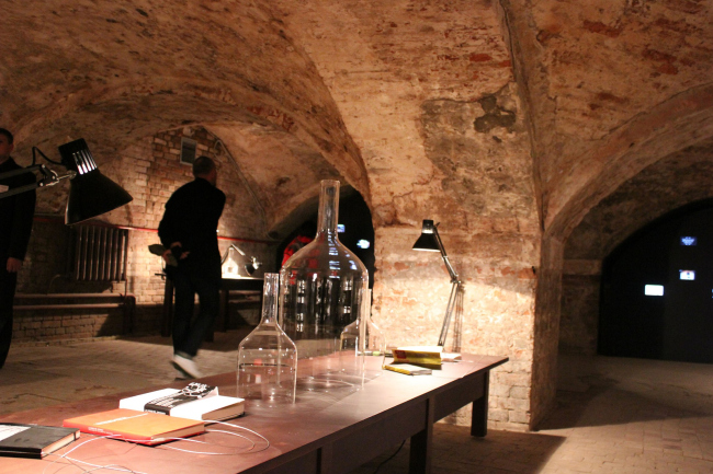 Spirit in a bottle. Gulio Iachetti for Moleskine. ���������� ������� �����������