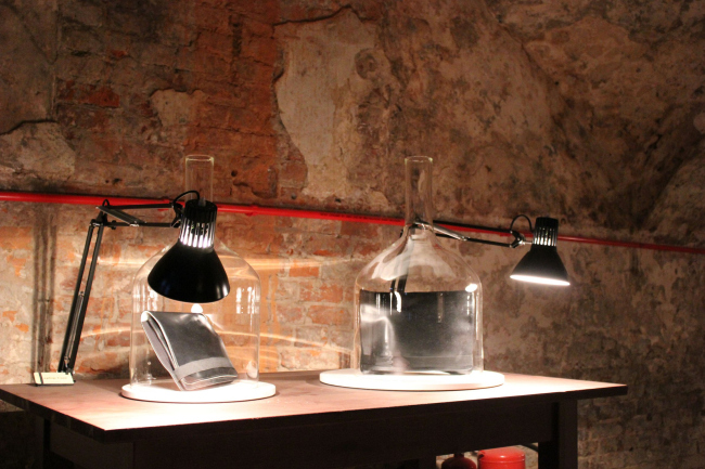 Spirit in a bottle. Gulio Iachetti for Moleskine. ���������� ������� �����������