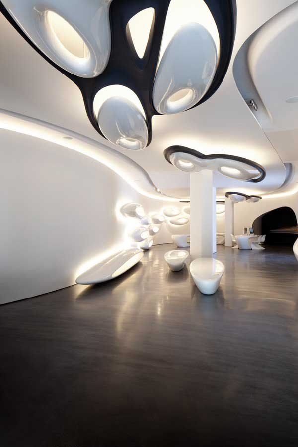 Магазин Roca London Gallery © Zaha Hadid Architects