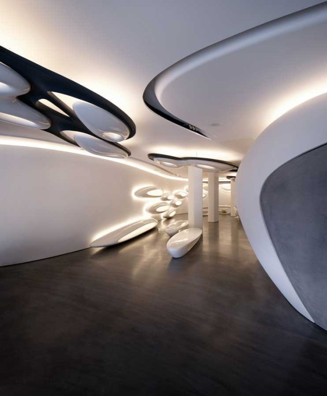 Магазин Roca London Gallery © Zaha Hadid Architects